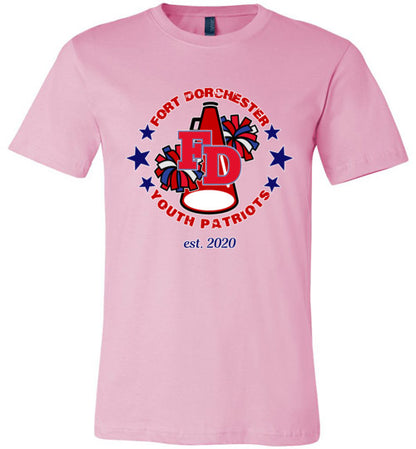 YOUTH PATRIOTS CHEER UNISEX PREMIUM TEE