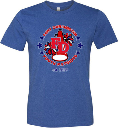 YOUTH PATRIOTS CHEER UNISEX PREMIUM TEE