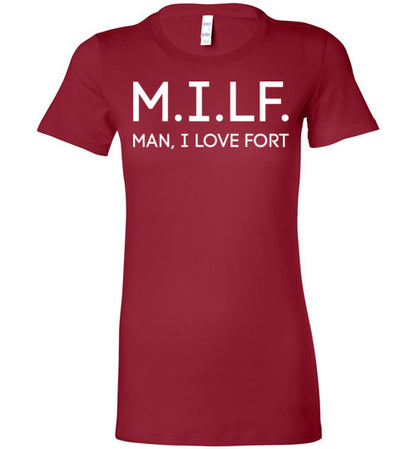 FORT M.I.L.F. IN WHITE