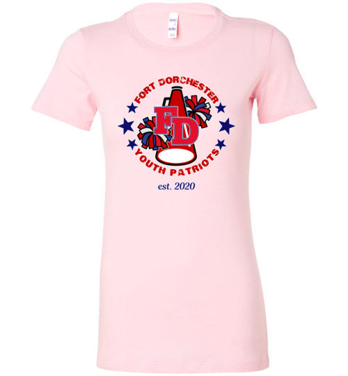 YOUTH PATRIOTS CHEER LADIES SLIM FIT TEE