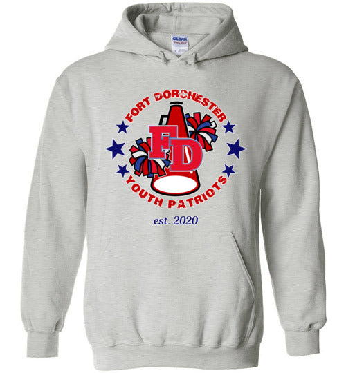 YOUTH PATRIOTS CHEER HEAVY HOODIE