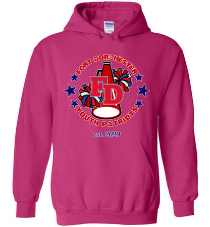 YOUTH PATRIOTS CHEER HEAVY HOODIE