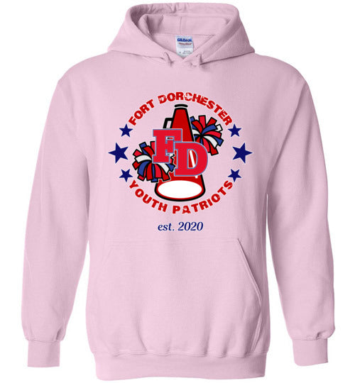 YOUTH PATRIOTS CHEER HEAVY HOODIE