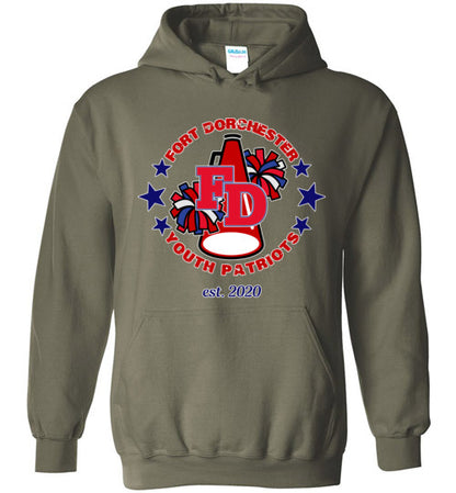 YOUTH PATRIOTS CHEER HEAVY HOODIE