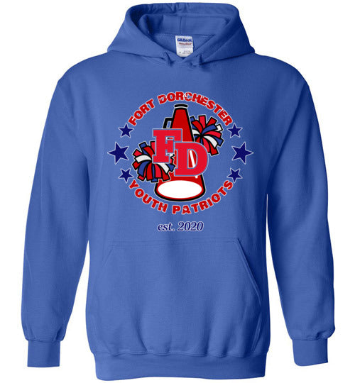 YOUTH PATRIOTS CHEER HEAVY HOODIE