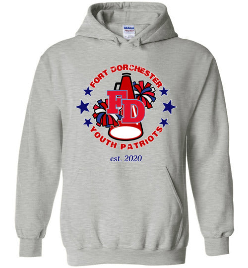 YOUTH PATRIOTS CHEER HEAVY HOODIE