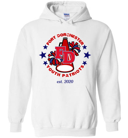 YOUTH PATRIOTS CHEER HEAVY HOODIE