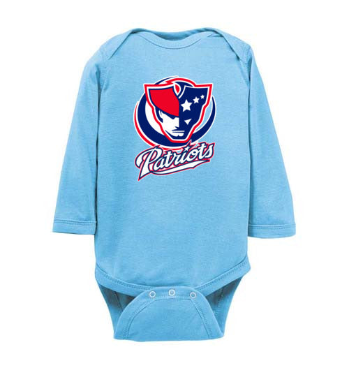 YOUTH PATRIOTS UNISEX LONG SLEEVE ONESIE