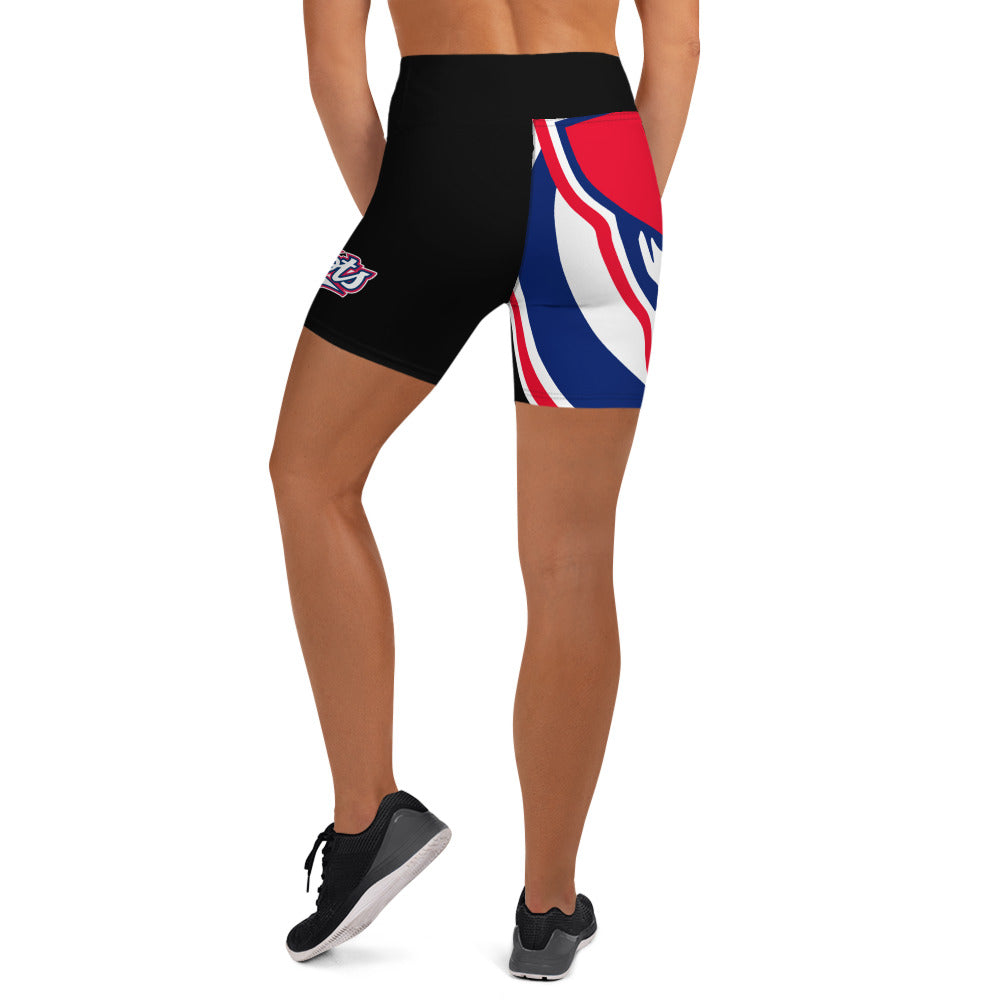 YOUTH PATRIOTS LADIES LONG YOGA SHORTS