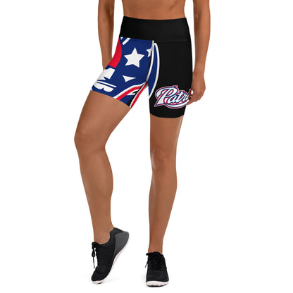 YOUTH PATRIOTS LADIES LONG YOGA SHORTS