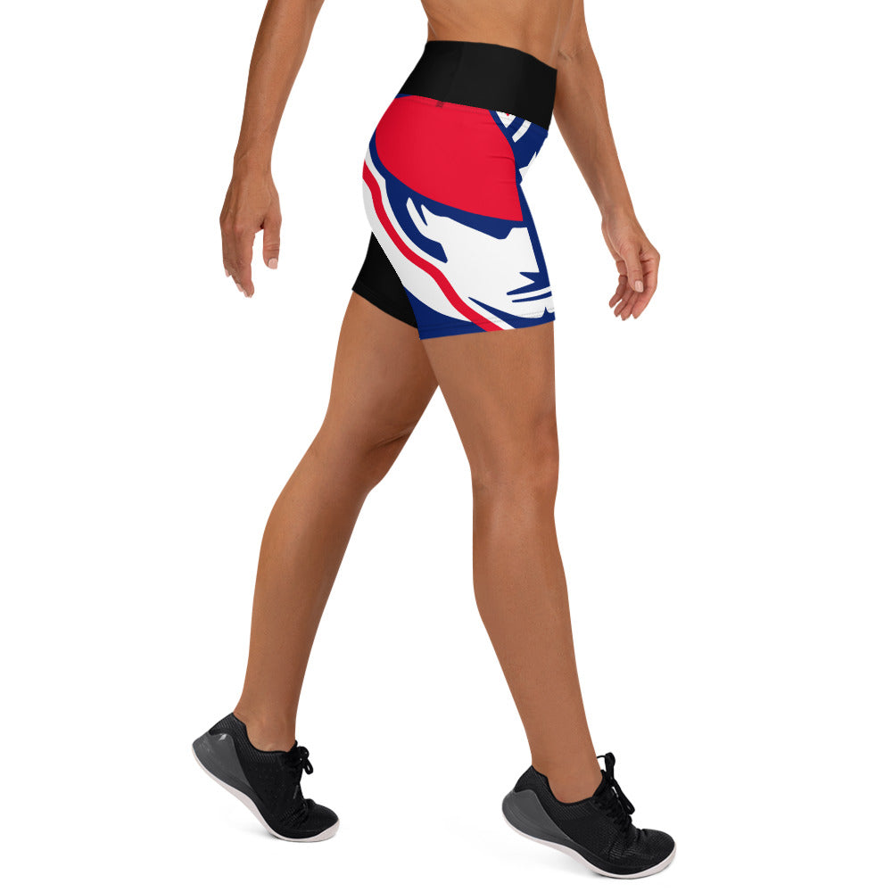 YOUTH PATRIOTS LADIES LONG YOGA SHORTS