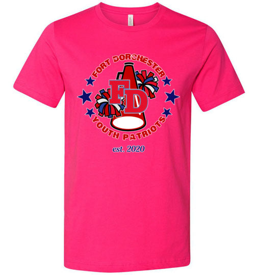 YOUTH PATRIOTS CHEER UNISEX PREMIUM TEE