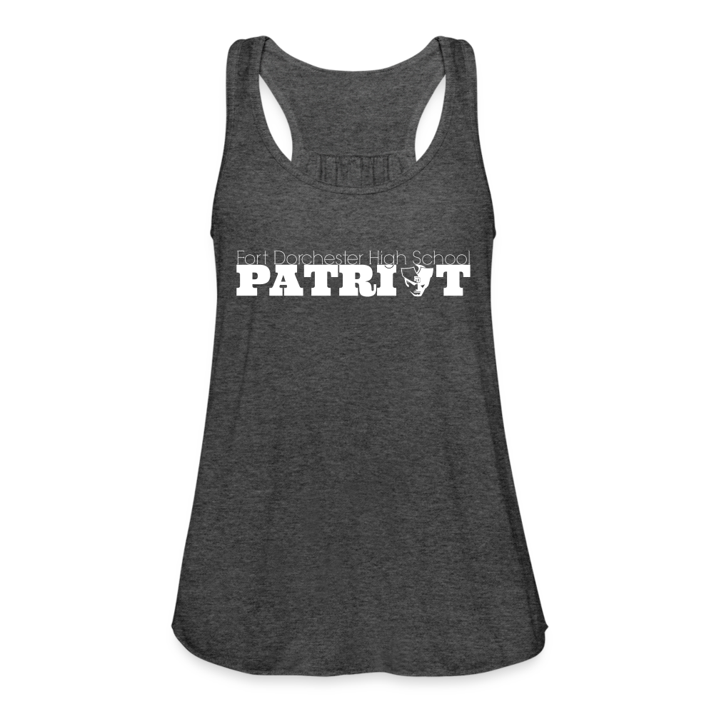 FDHS Patriot Women's Flowy Tank Top by Bella - deep heather