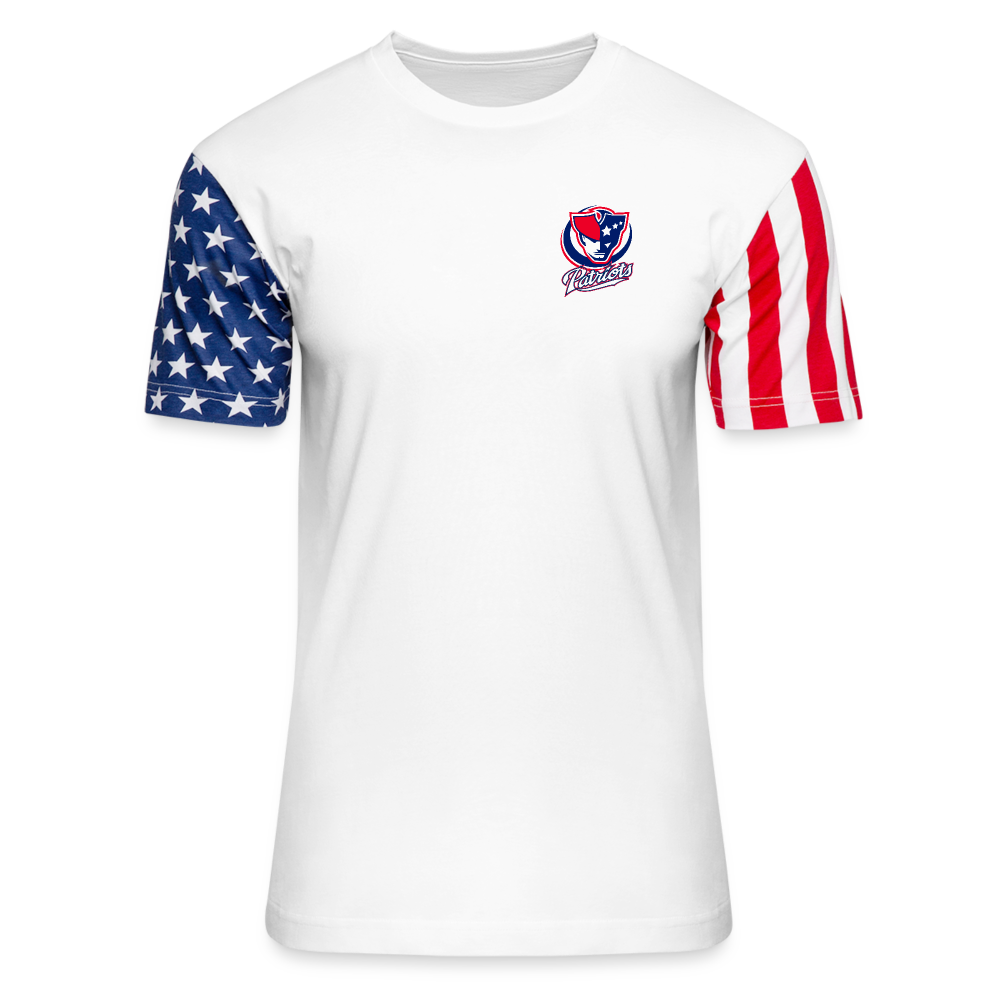 YOUTH PATRIOTS Adult Stars & Stripes T-Shirt - white