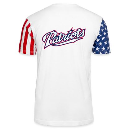 YOUTH PATRIOTS Adult Stars & Stripes T-Shirt - white