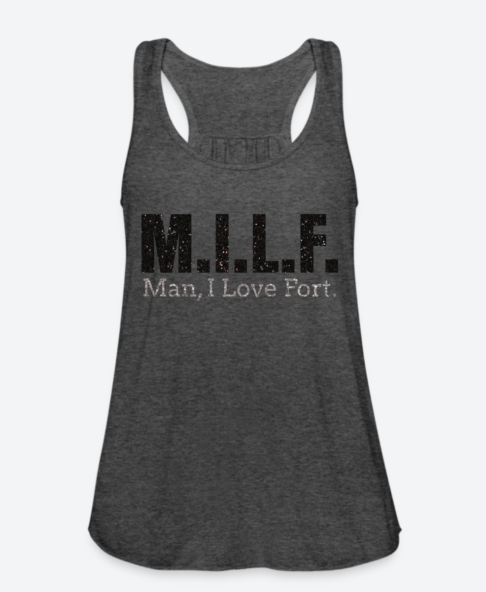 M.I.L.F. Flowy Sparkle Tank