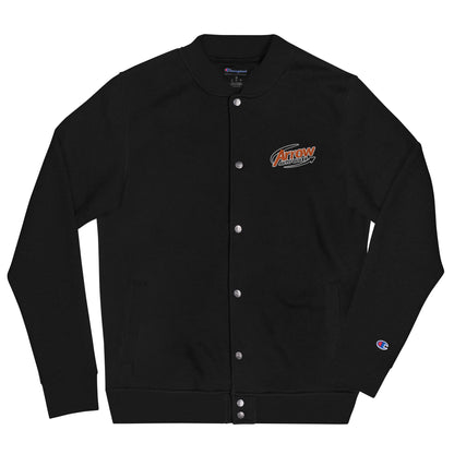 Arrow Auto Glass Jacket | Champion Embroidered Bomber Jacket