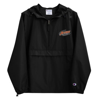 Arrow Auto Glass Pullover | Champion Embroidered Packable Jacket