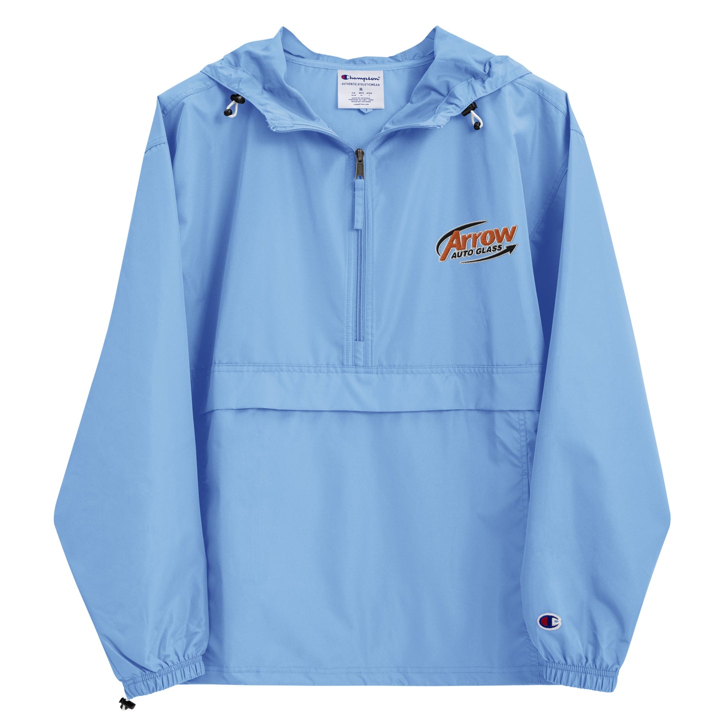 Arrow Auto Glass Pullover | Champion Embroidered Packable Jacket