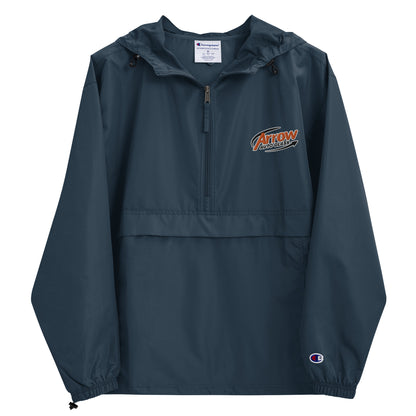 Arrow Auto Glass Pullover | Champion Embroidered Packable Jacket