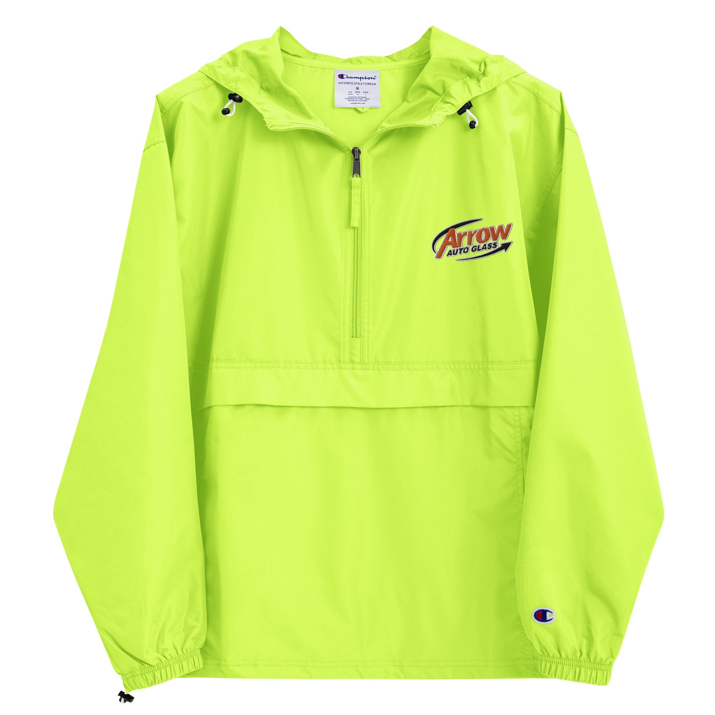 Arrow Auto Glass Pullover | Champion Embroidered Packable Jacket